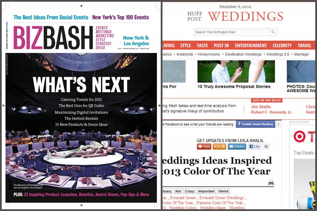 BizBash and Huffington Post